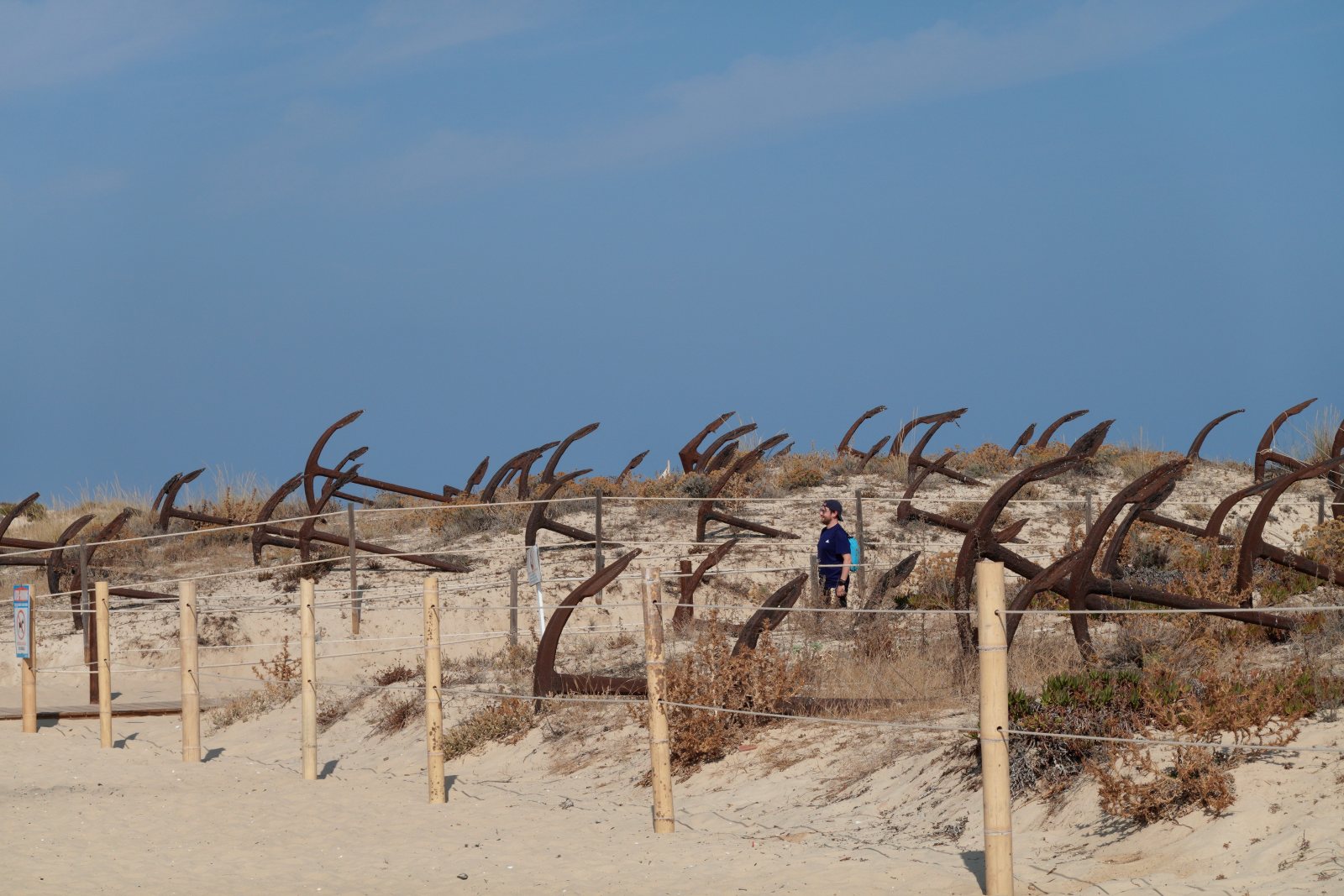 Praia do Barril, Tavira, Portugal, 16 August at 16:57